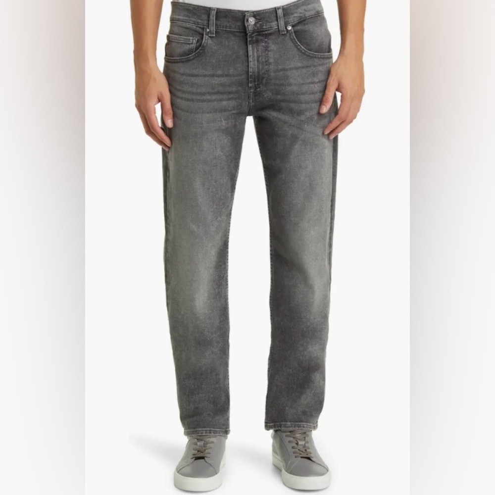 Nordstrom Mens 7 for all Mankind Straight Leg Jeans | Size 40 | Reformer NEW!!